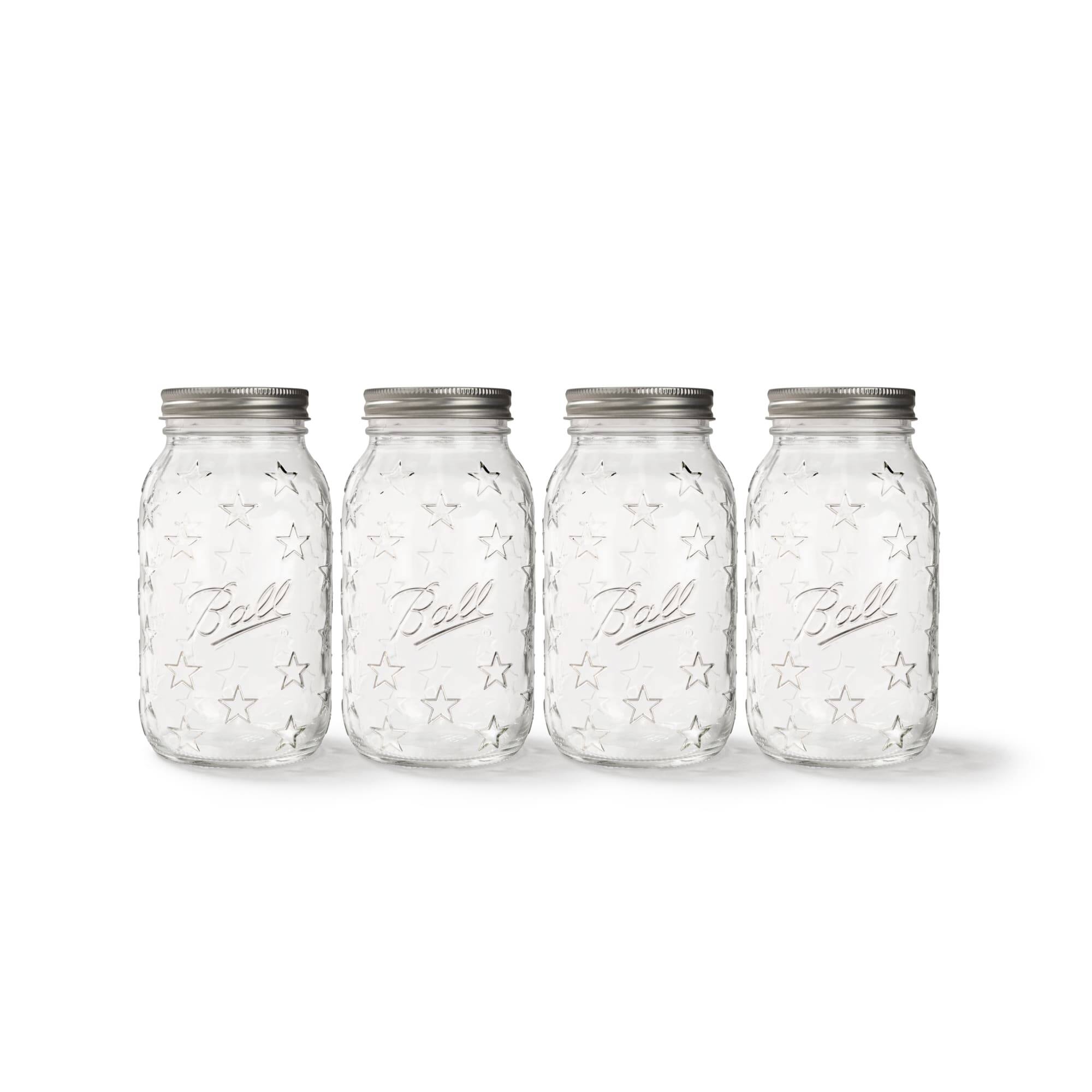 Ball® 32oz. Regular Mouth Americana Jar, 4ct.